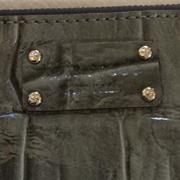 💥Sale!Kate Spade Croc leather Shoulder Bag/clutch - Picture 2 of 5